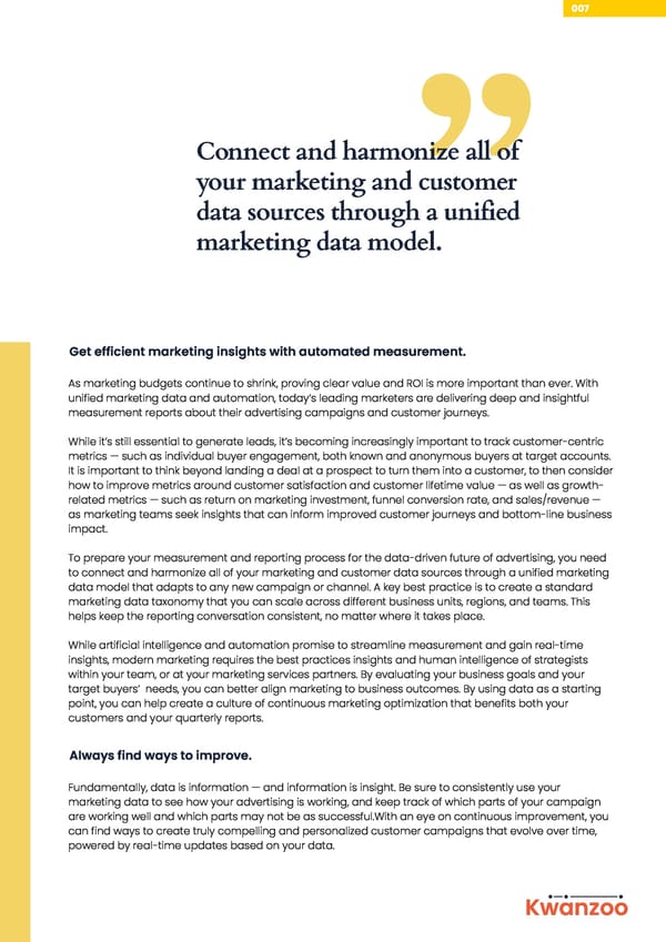 4. Data Driven Advertising - Page 8