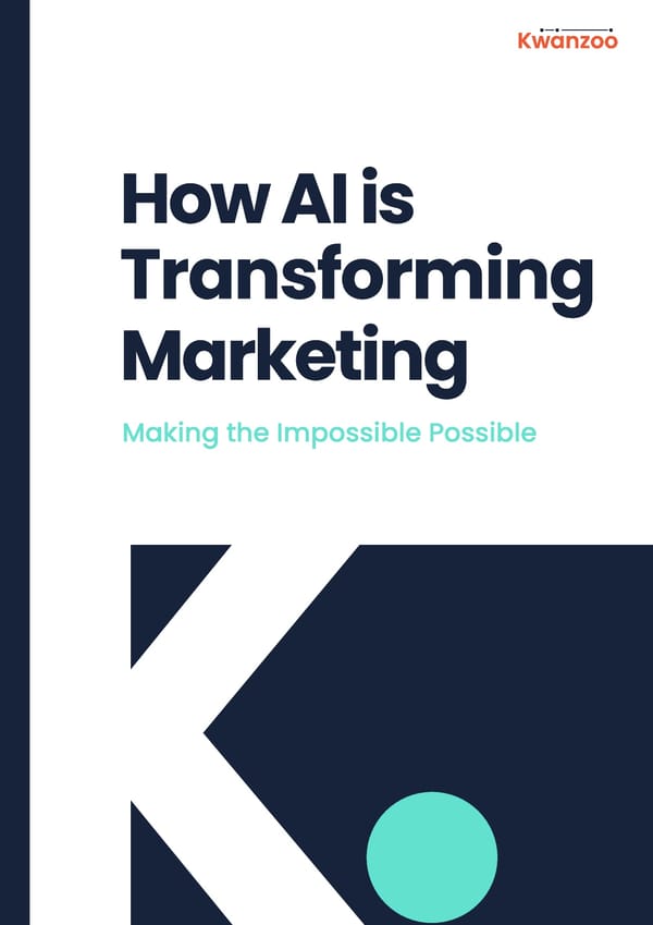 1. How AI is transforming marketing - Page 1